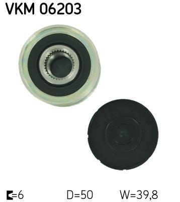 Polia do alternador SKF ref. VKM 06203